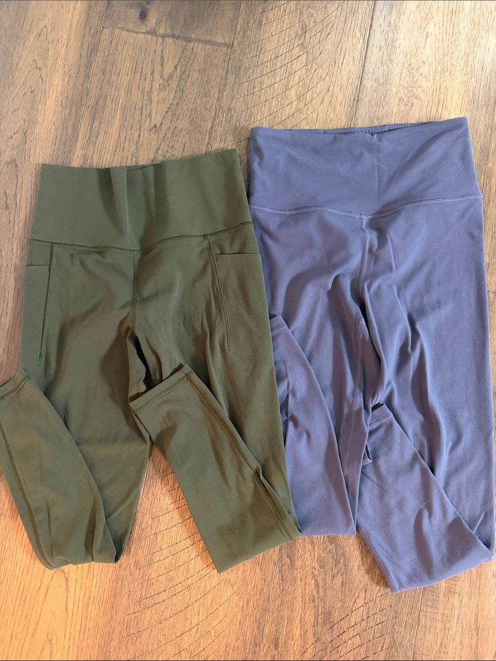Athleta Salutation Stash and Elation 7/8 Legging bundle
